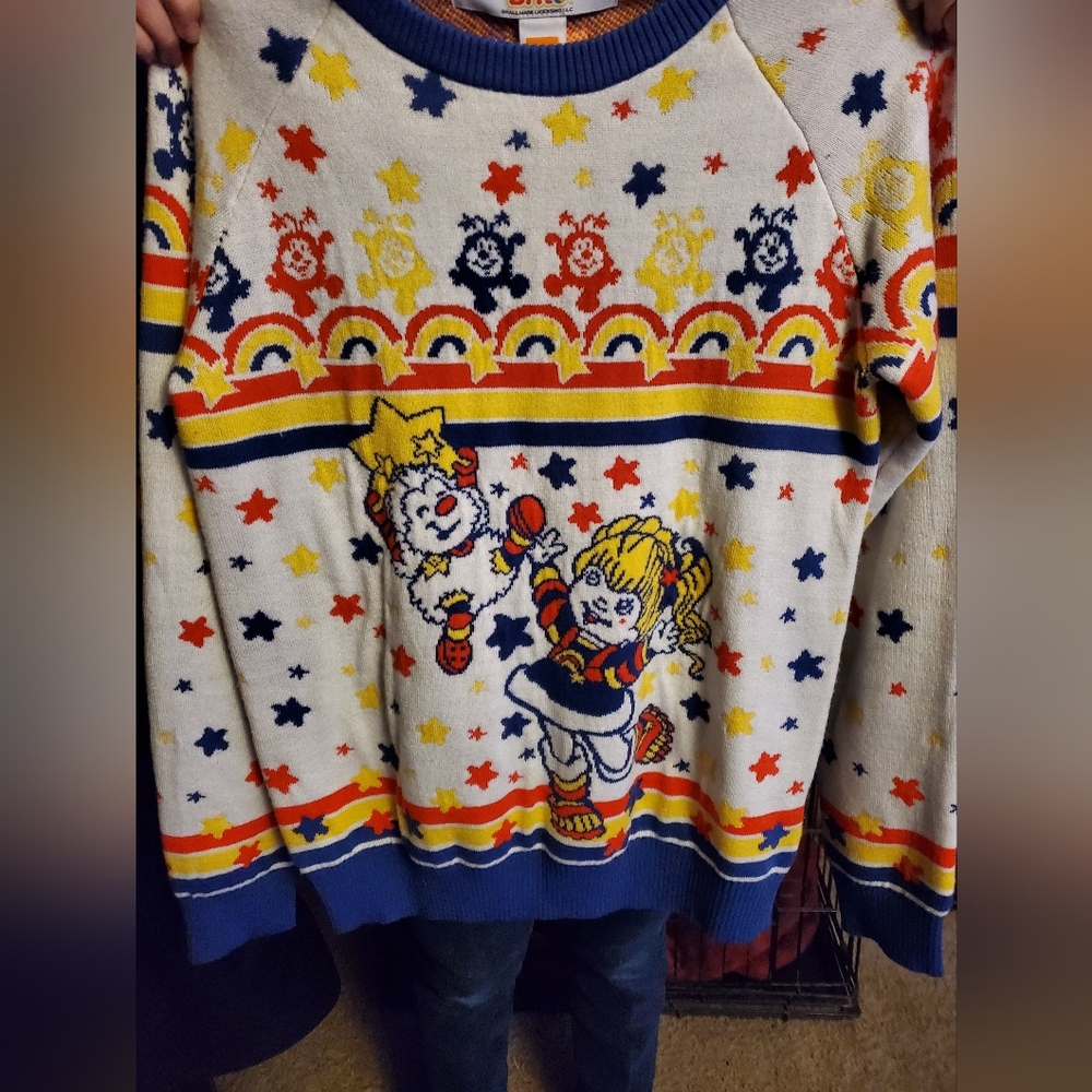 Ladies Rainbow Bright Sweater